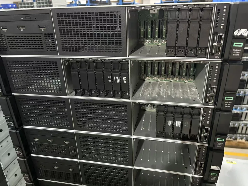 HPE ProLiant DL380 Gen10 barebone servers newly arrived
