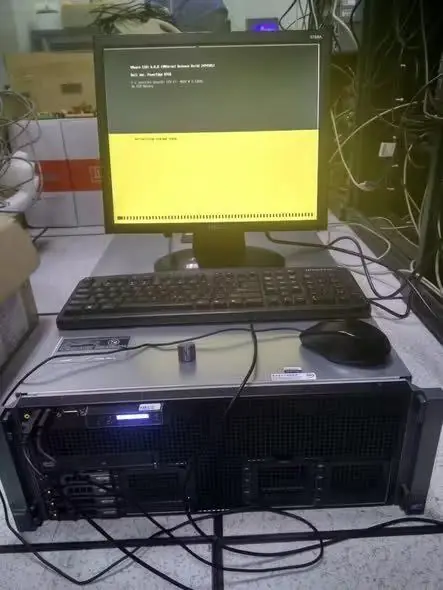 VMware ESXi installation on Dell PowerEdge R910